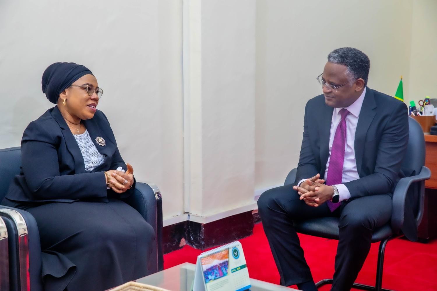 Dr. Yonazi Meets TSN Managing Director to Strengthen Collaboration