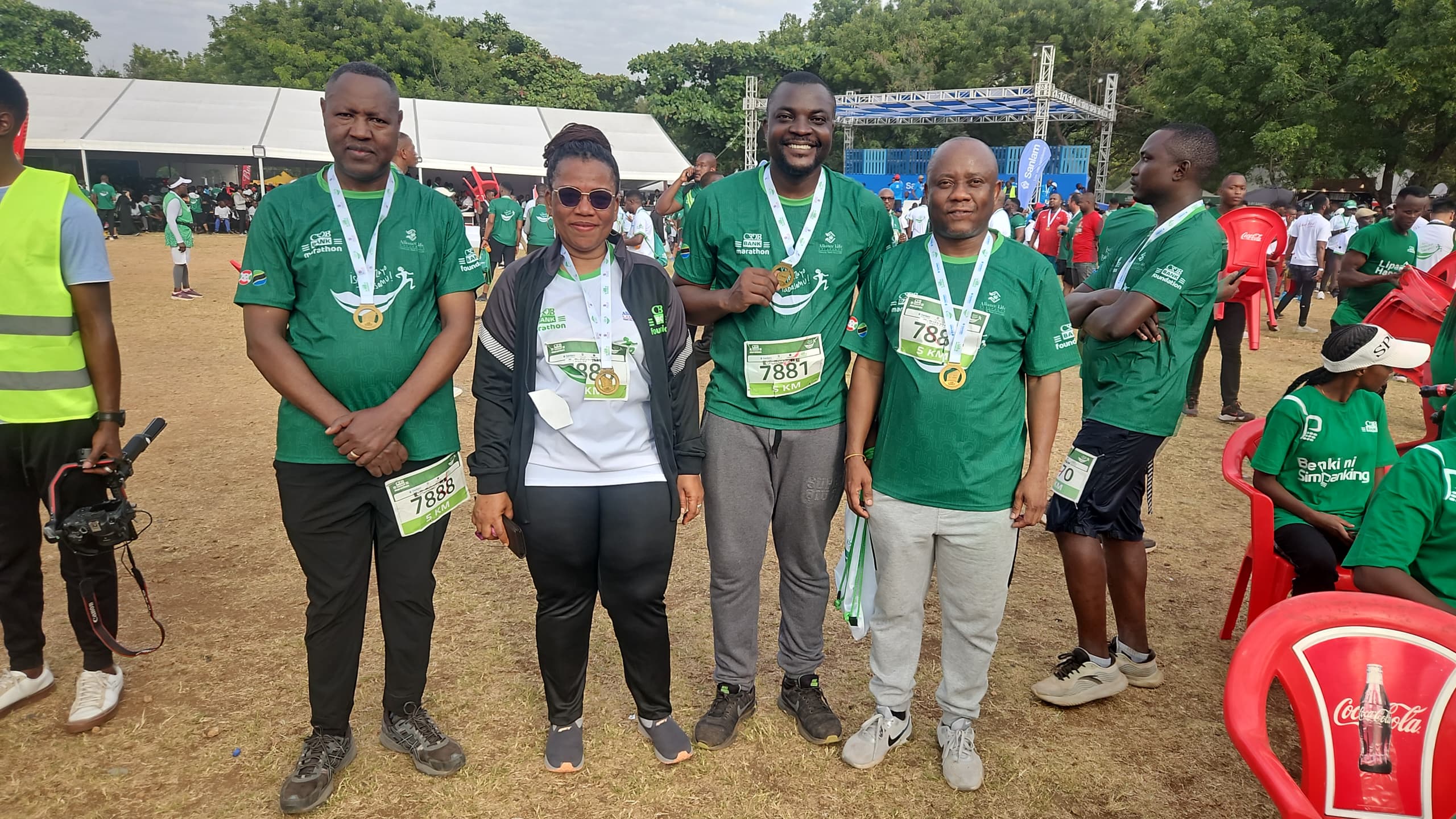 TSN’s Management takes part in CRDB Marathon