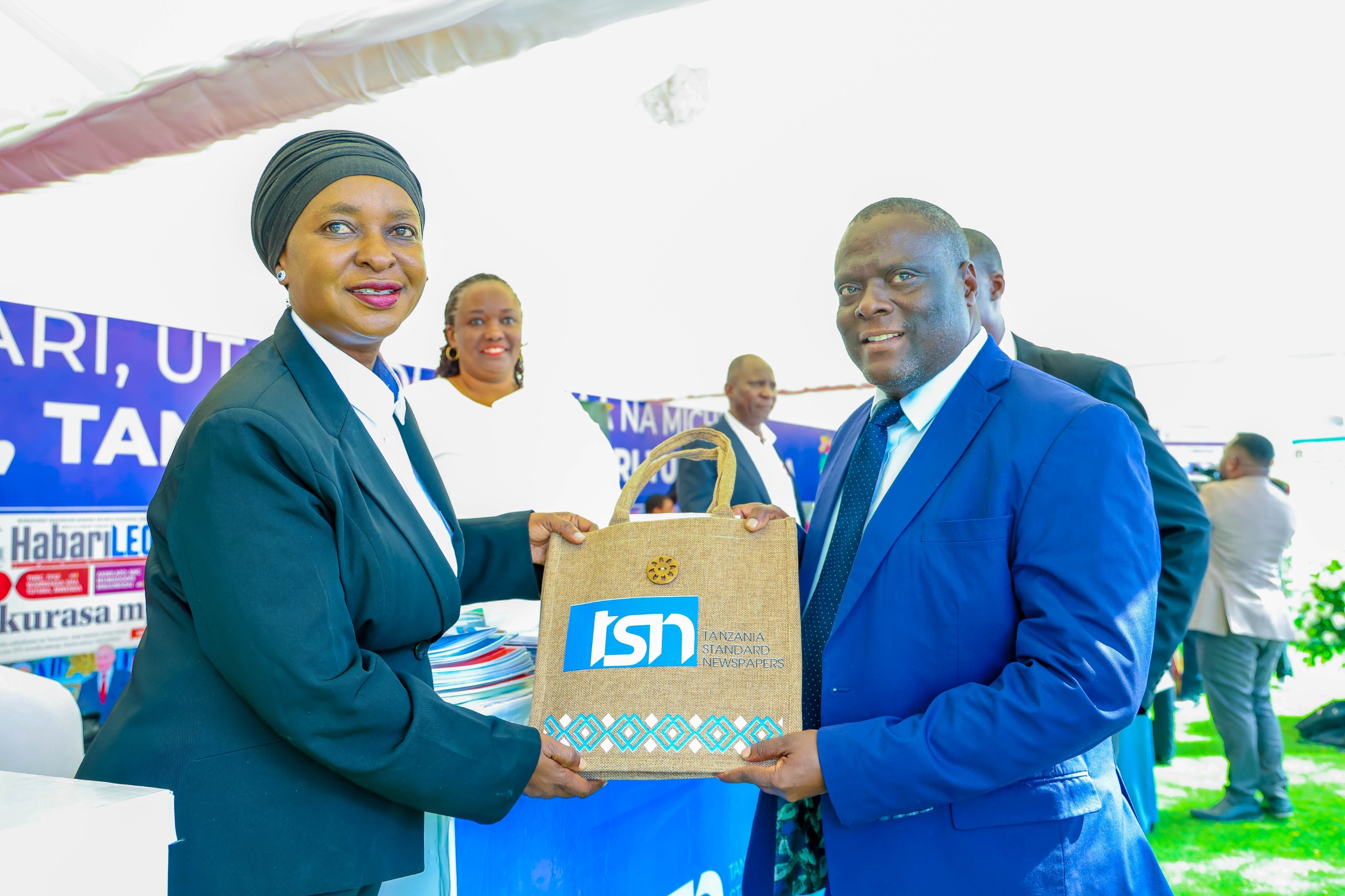 Dr. Kennedy Mapana Visits TSN Booth