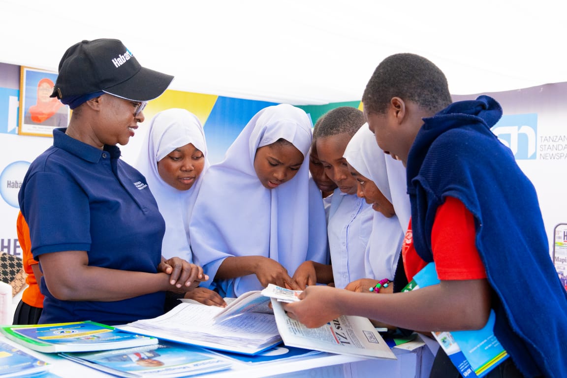 Mteule Secondary Students Visit TSN Booth