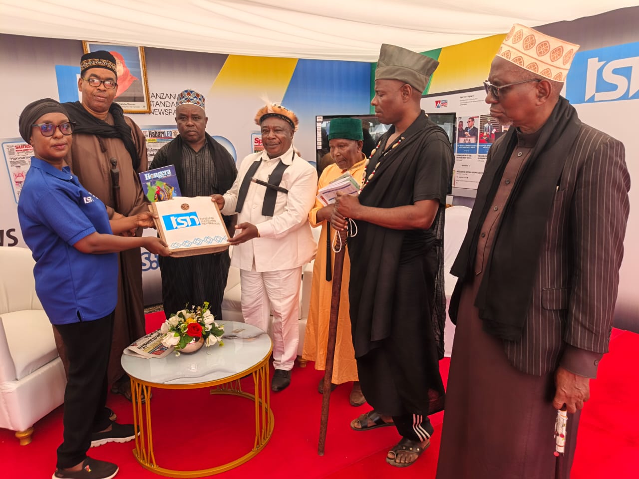 Morogoro Chiefs Visit TSN Booth